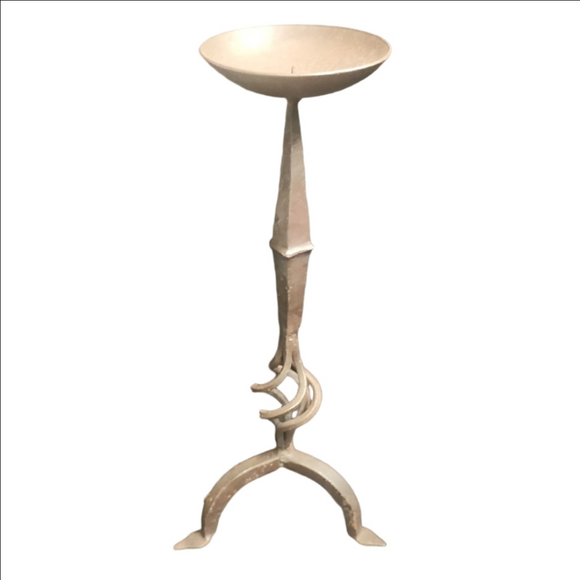 Other - 13" Rought Iron Candle Holder